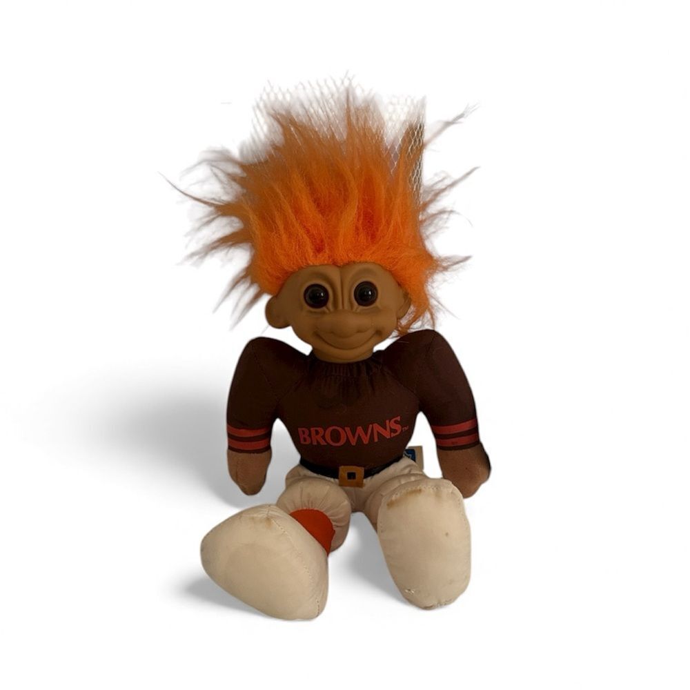 Trollbeads Orange-Haired Troll Doll NWT